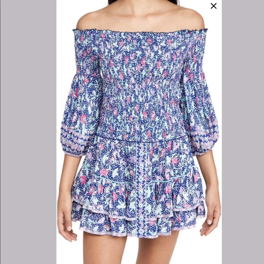 NWT Poupette St Barth Ariel Smocked Top - Picture 4 of 7